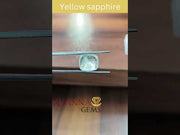 9.39 Ratti Natural Yellow Sapphire With Govt Lab Certificate-(YELSA9T)